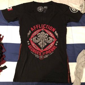 Affliction- George St.Pierre t-shirt